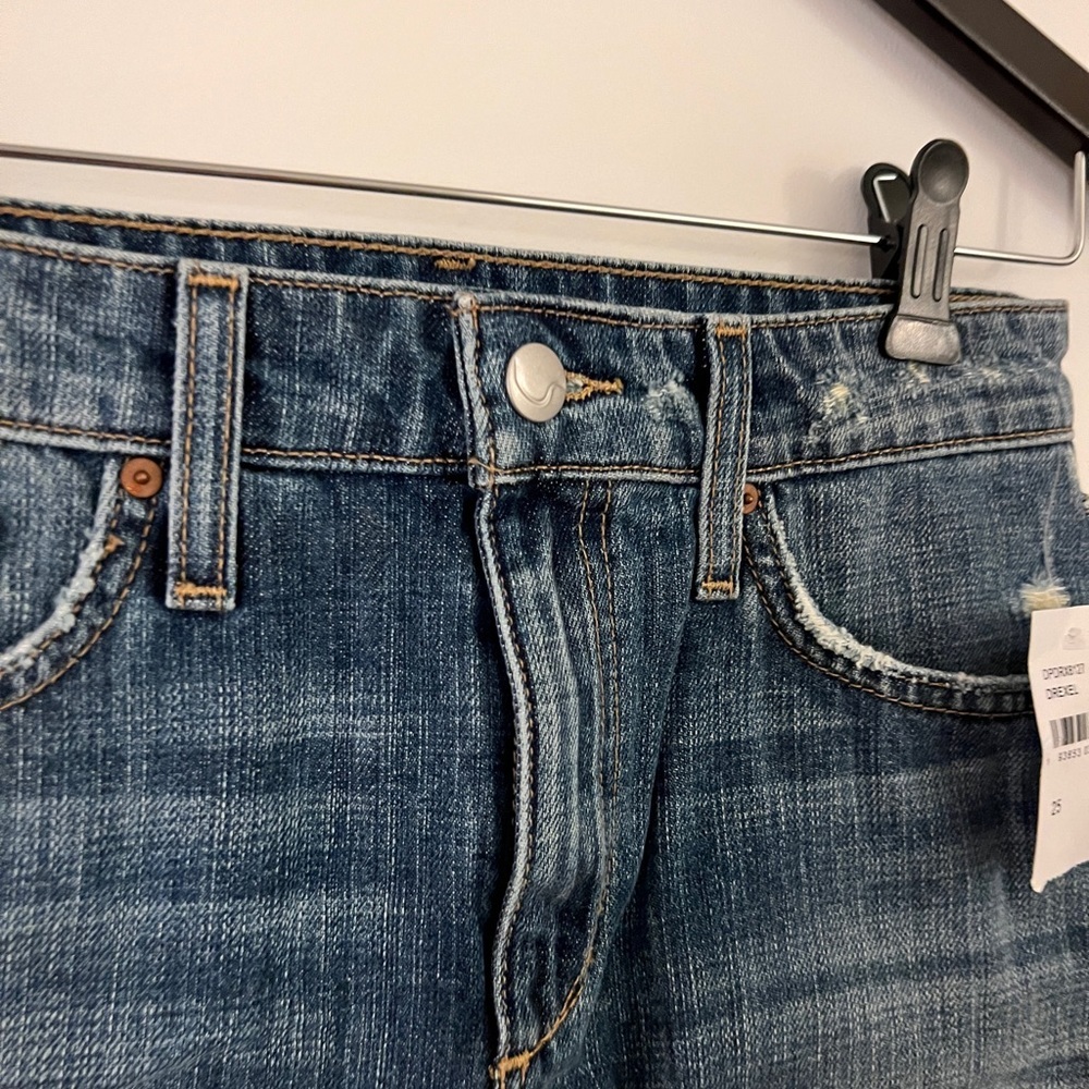 Joe's Jeans NWT High Rise Drexel Mini Denim Distressed Jean Skirt Size 25 - Picture 4 of 5